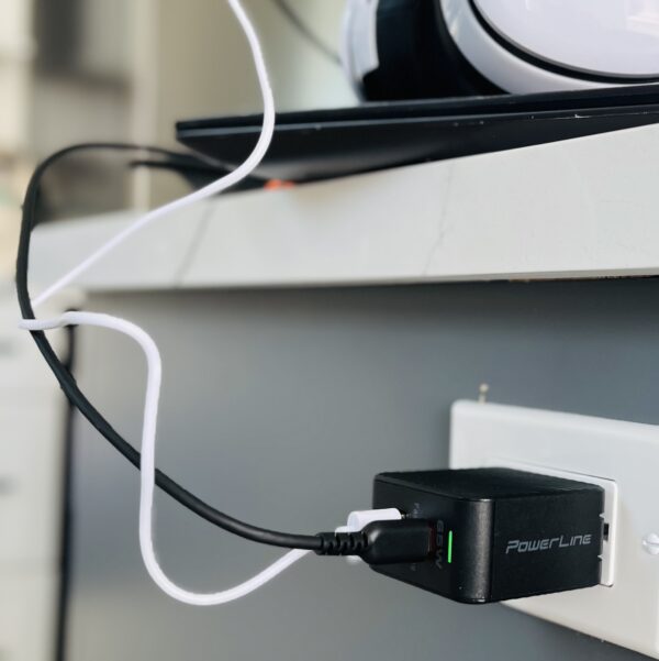 PowerLine PD3 Fast Intelligent Wall Charger (65W, 2 Ports, GaN) <h4>Model: 60002</h4> - Image 3